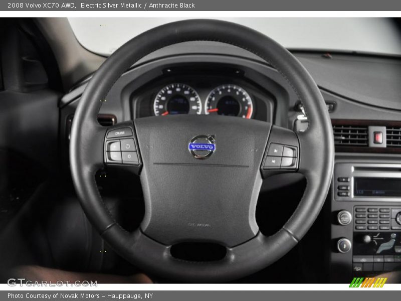 Electric Silver Metallic / Anthracite Black 2008 Volvo XC70 AWD
