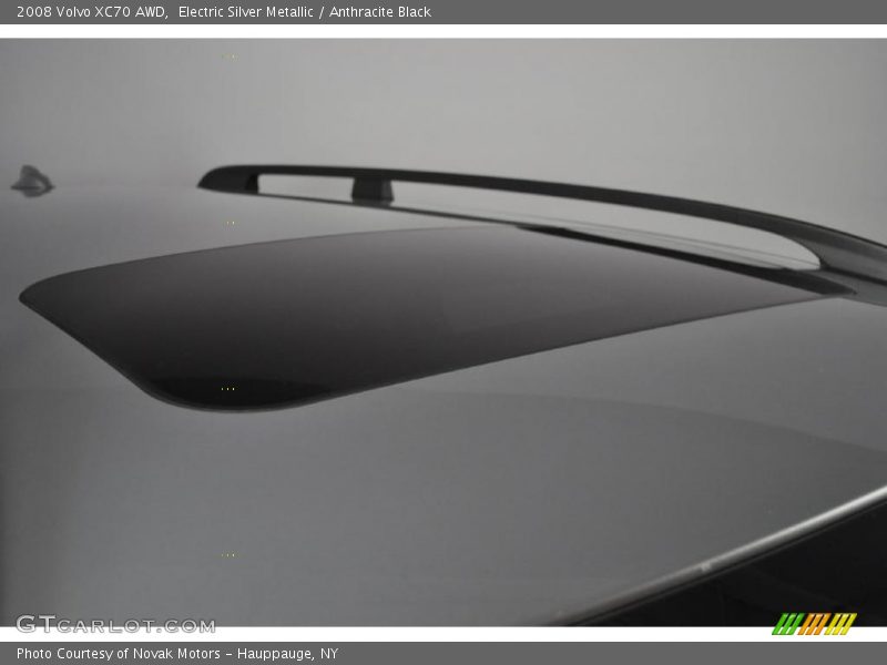 Electric Silver Metallic / Anthracite Black 2008 Volvo XC70 AWD