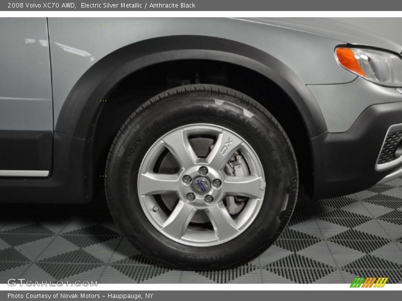 Electric Silver Metallic / Anthracite Black 2008 Volvo XC70 AWD