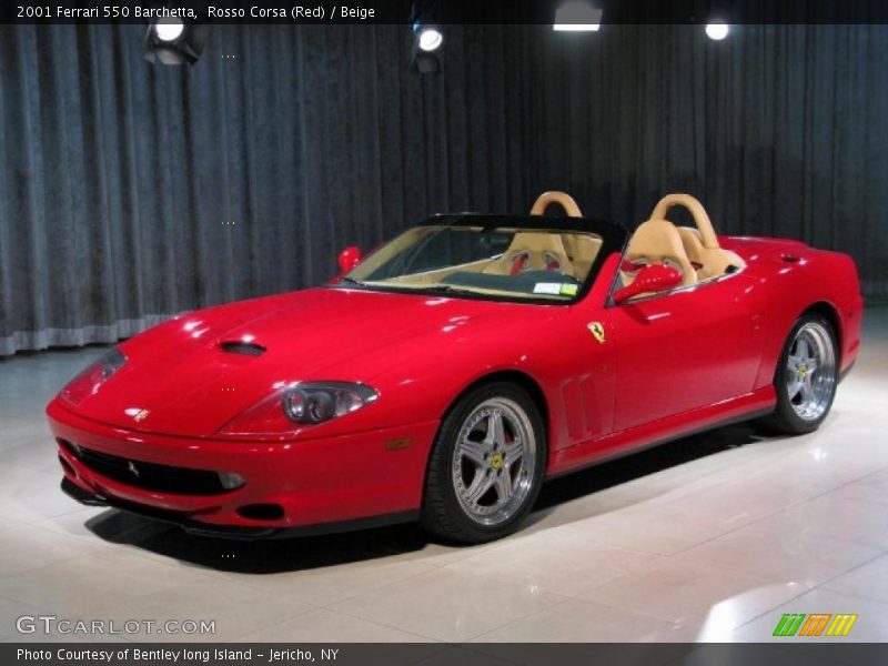 Front 3/4 View of 2001 550 Barchetta