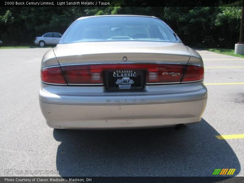 Light Sandrift Metallic / Taupe 2000 Buick Century Limited