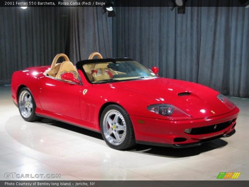 Rosso Corsa (Red) / Beige 2001 Ferrari 550 Barchetta