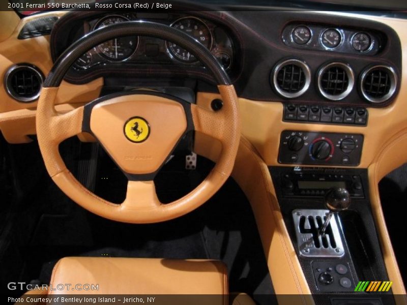 Dashboard of 2001 550 Barchetta