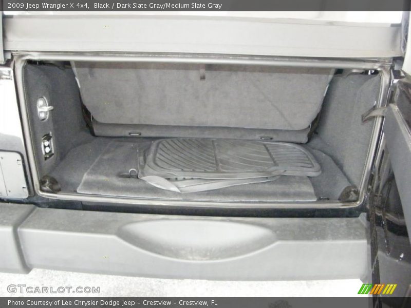 Black / Dark Slate Gray/Medium Slate Gray 2009 Jeep Wrangler X 4x4