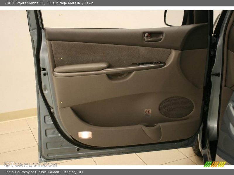 Blue Mirage Metallic / Fawn 2008 Toyota Sienna CE
