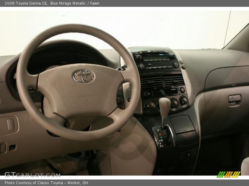 Blue Mirage Metallic / Fawn 2008 Toyota Sienna CE