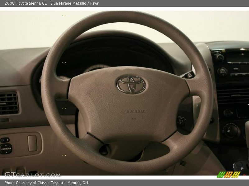 Blue Mirage Metallic / Fawn 2008 Toyota Sienna CE