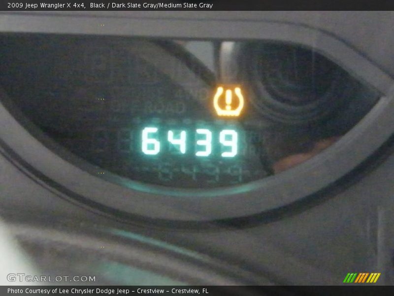 Black / Dark Slate Gray/Medium Slate Gray 2009 Jeep Wrangler X 4x4