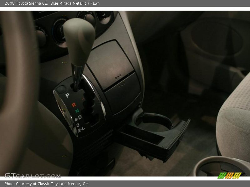 Blue Mirage Metallic / Fawn 2008 Toyota Sienna CE