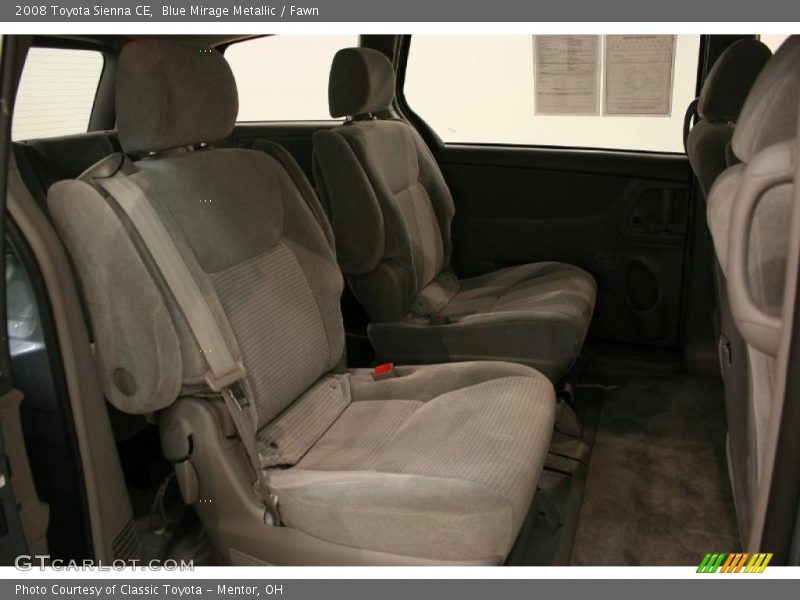 Blue Mirage Metallic / Fawn 2008 Toyota Sienna CE