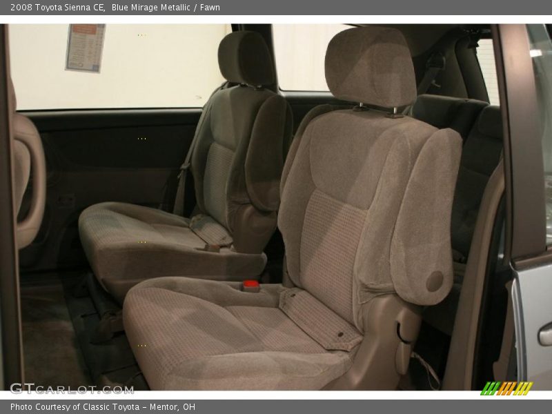 Blue Mirage Metallic / Fawn 2008 Toyota Sienna CE