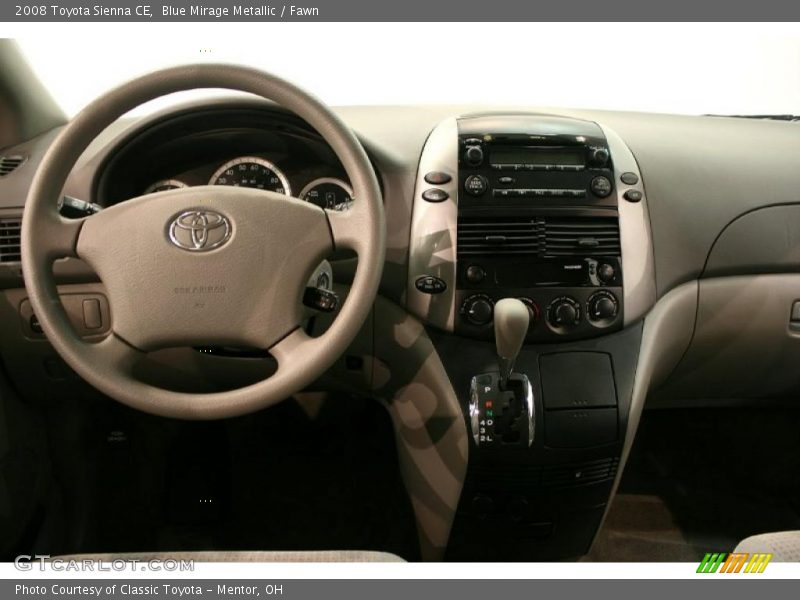 Blue Mirage Metallic / Fawn 2008 Toyota Sienna CE