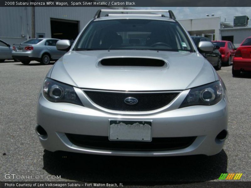 Spark Silver Metallic / Carbon Black 2008 Subaru Impreza WRX Wagon