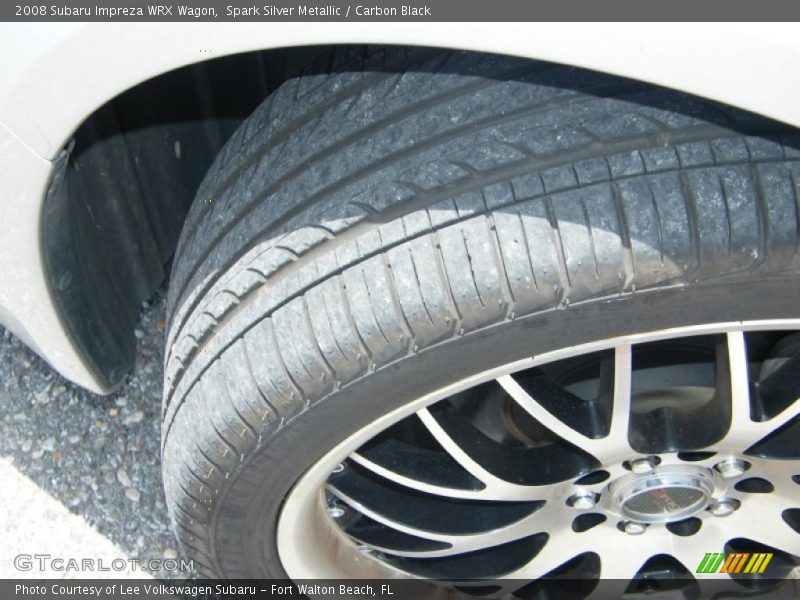 Spark Silver Metallic / Carbon Black 2008 Subaru Impreza WRX Wagon