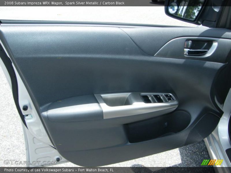 Spark Silver Metallic / Carbon Black 2008 Subaru Impreza WRX Wagon