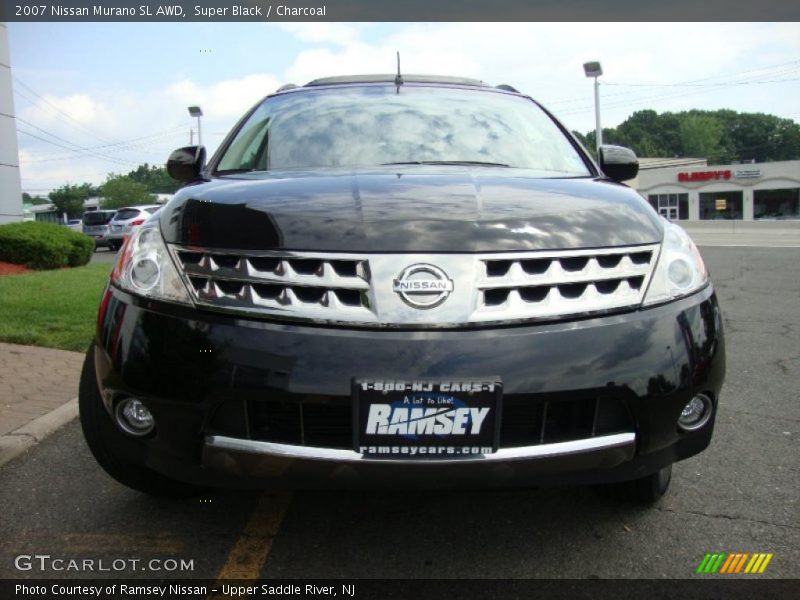 Super Black / Charcoal 2007 Nissan Murano SL AWD