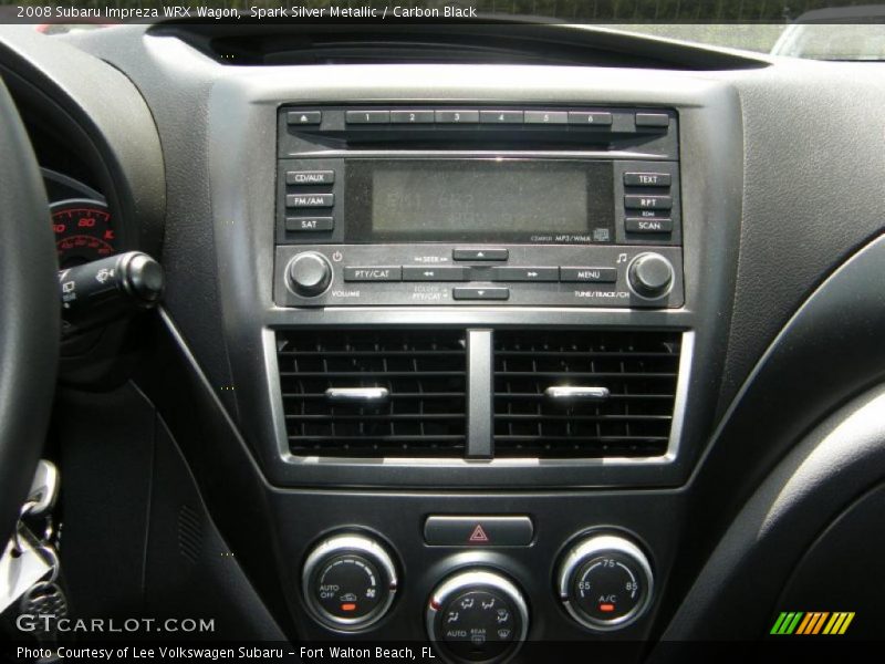 Spark Silver Metallic / Carbon Black 2008 Subaru Impreza WRX Wagon