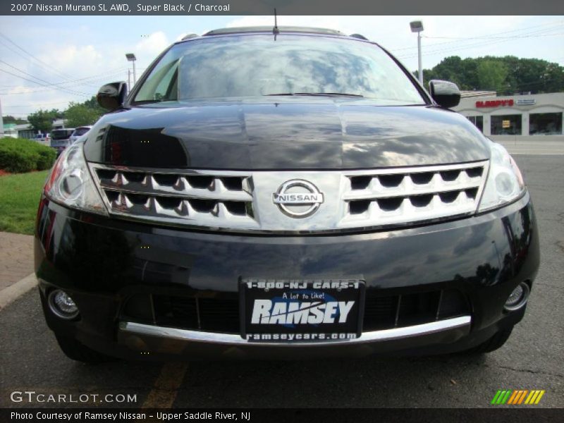 Super Black / Charcoal 2007 Nissan Murano SL AWD