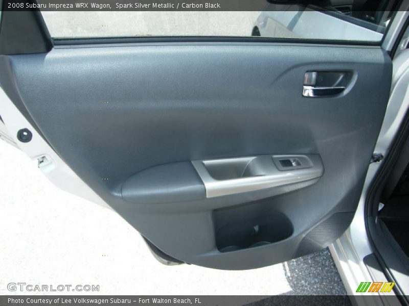 Spark Silver Metallic / Carbon Black 2008 Subaru Impreza WRX Wagon