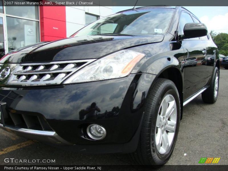 Super Black / Charcoal 2007 Nissan Murano SL AWD