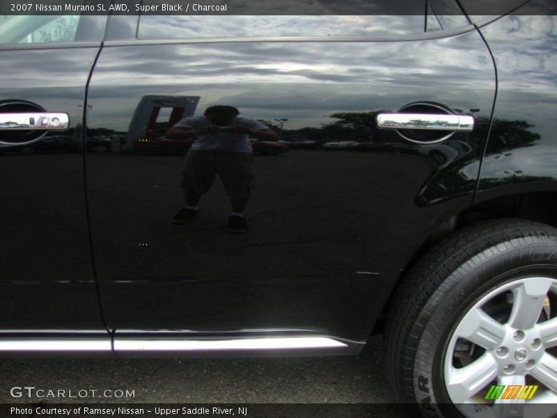 Super Black / Charcoal 2007 Nissan Murano SL AWD