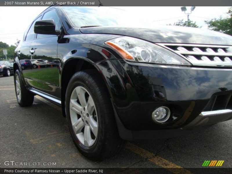 Super Black / Charcoal 2007 Nissan Murano SL AWD