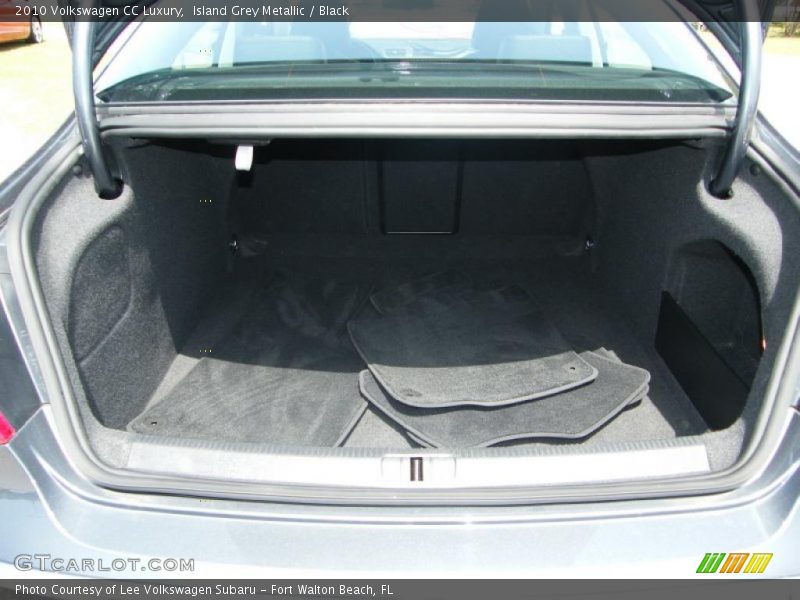 Island Grey Metallic / Black 2010 Volkswagen CC Luxury