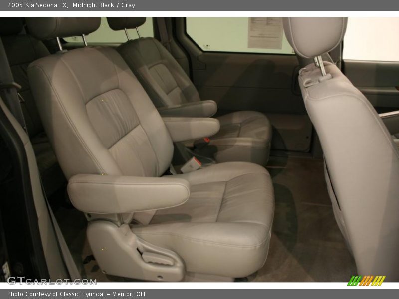 Midnight Black / Gray 2005 Kia Sedona EX