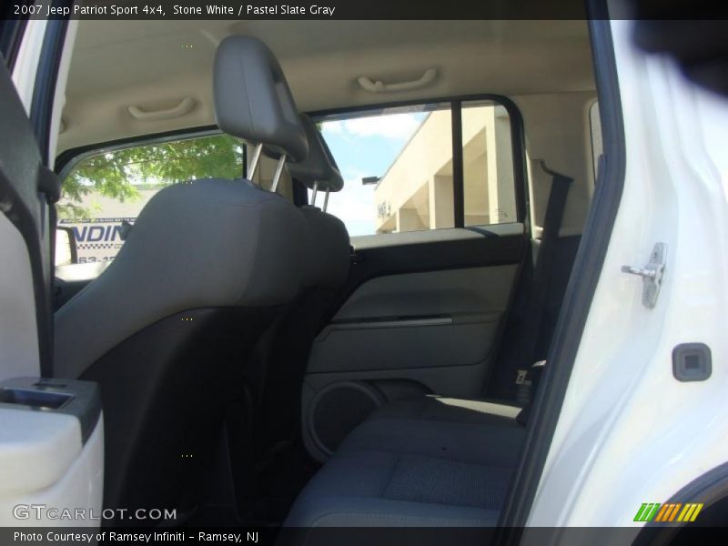 Stone White / Pastel Slate Gray 2007 Jeep Patriot Sport 4x4
