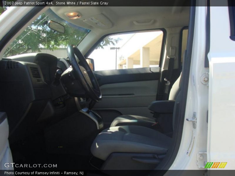 Stone White / Pastel Slate Gray 2007 Jeep Patriot Sport 4x4