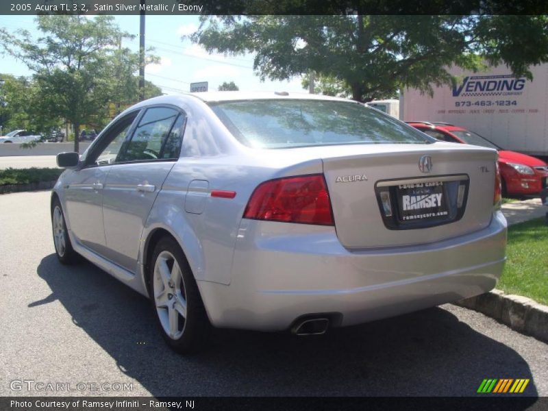 Satin Silver Metallic / Ebony 2005 Acura TL 3.2