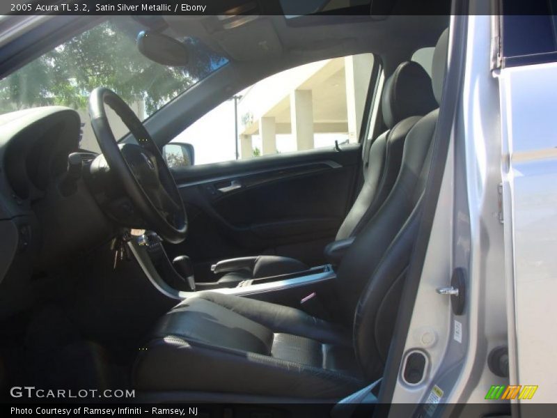 Satin Silver Metallic / Ebony 2005 Acura TL 3.2