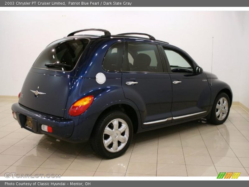 Patriot Blue Pearl / Dark Slate Gray 2003 Chrysler PT Cruiser Limited