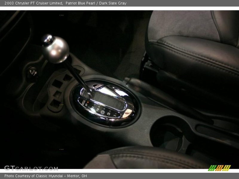 Patriot Blue Pearl / Dark Slate Gray 2003 Chrysler PT Cruiser Limited