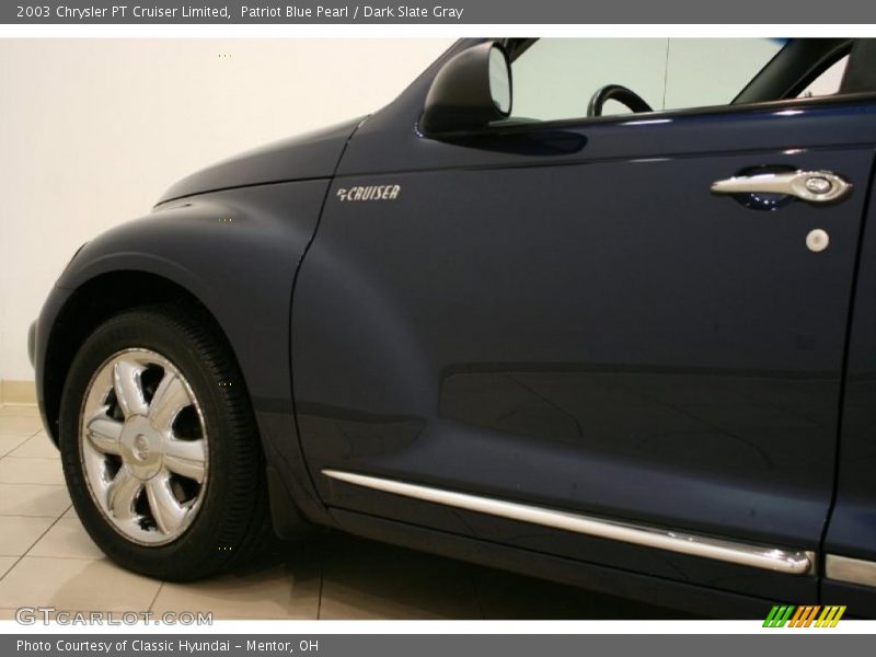 Patriot Blue Pearl / Dark Slate Gray 2003 Chrysler PT Cruiser Limited