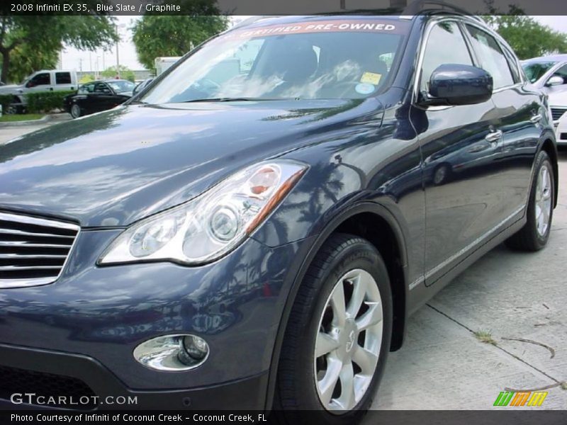 Blue Slate / Graphite 2008 Infiniti EX 35