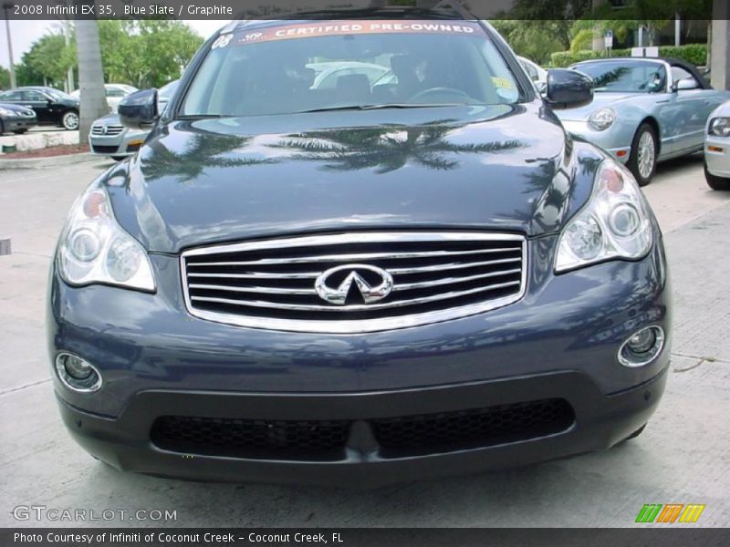 Blue Slate / Graphite 2008 Infiniti EX 35