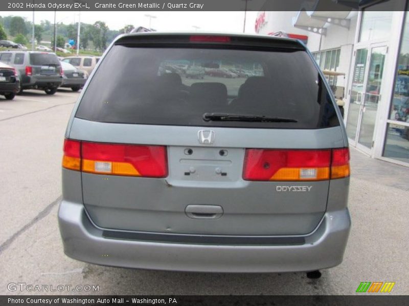 Granite Green Metallic / Quartz Gray 2002 Honda Odyssey EX-L