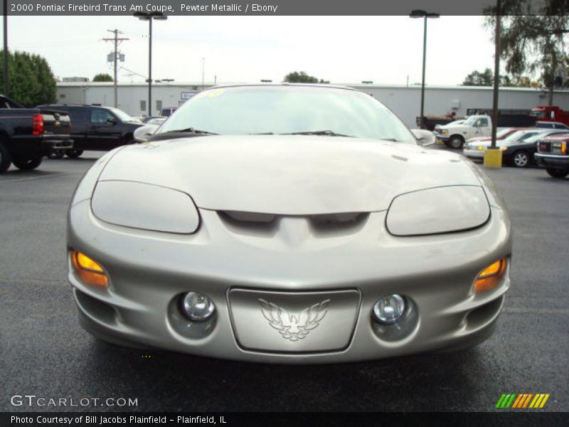 Pewter Metallic / Ebony 2000 Pontiac Firebird Trans Am Coupe