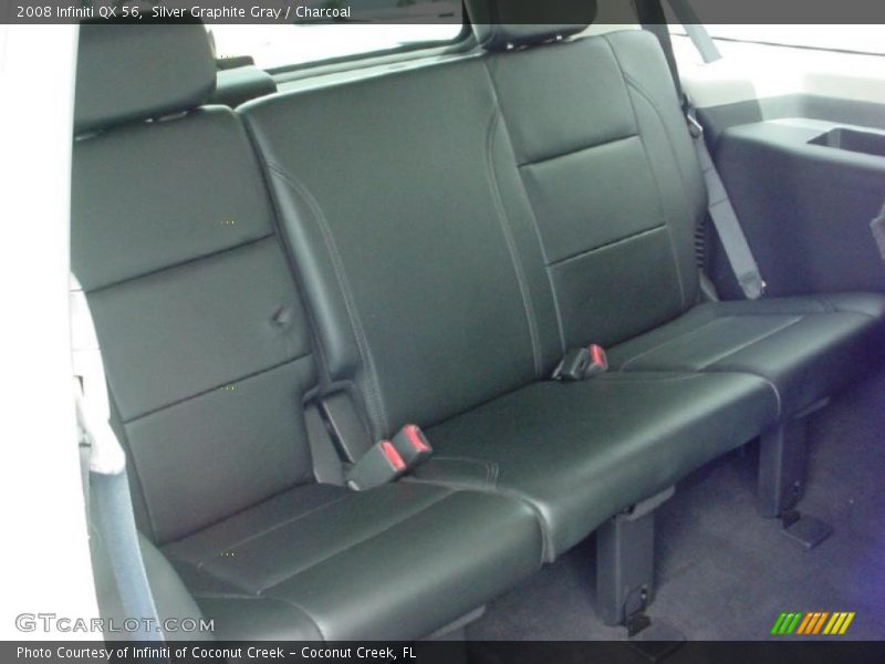 Silver Graphite Gray / Charcoal 2008 Infiniti QX 56