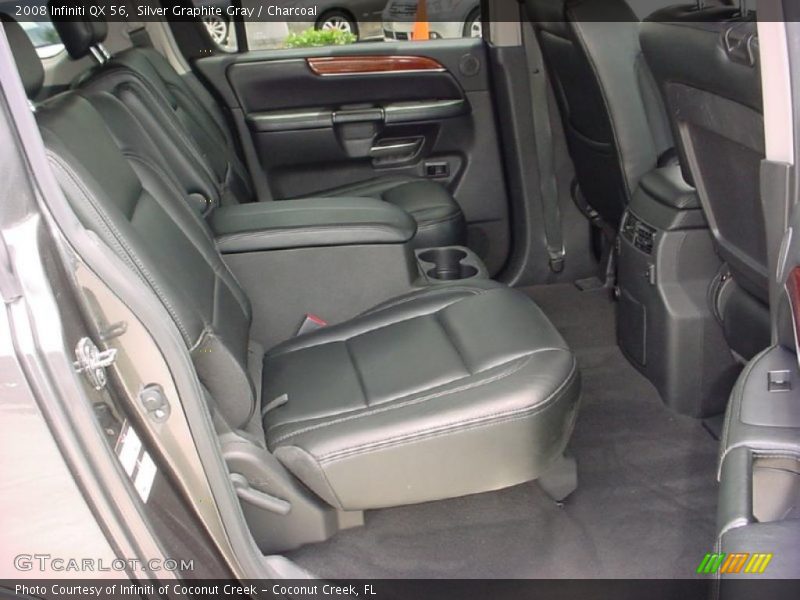Silver Graphite Gray / Charcoal 2008 Infiniti QX 56