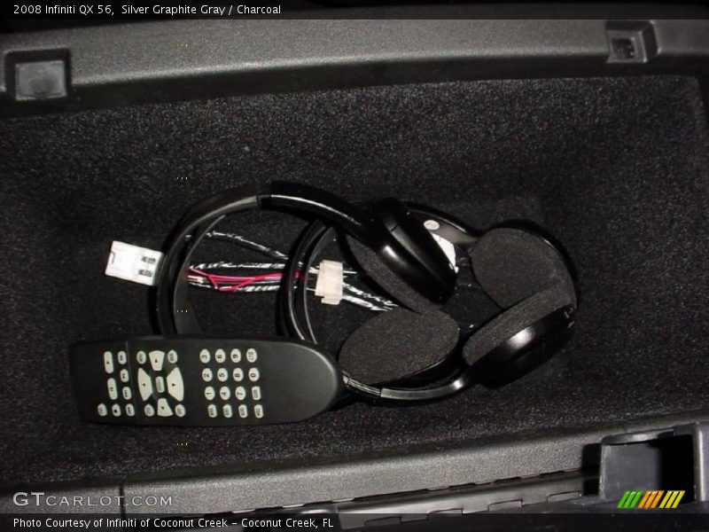 Silver Graphite Gray / Charcoal 2008 Infiniti QX 56
