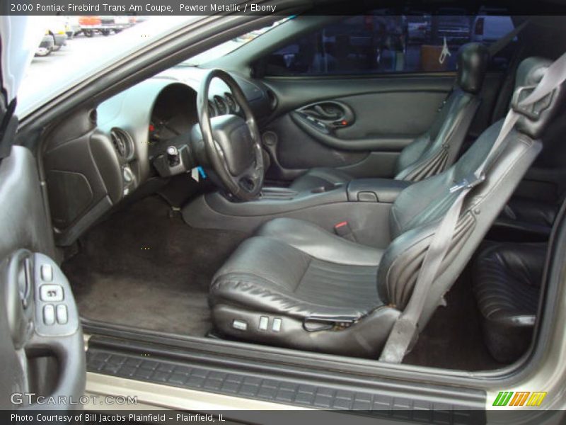 Pewter Metallic / Ebony 2000 Pontiac Firebird Trans Am Coupe