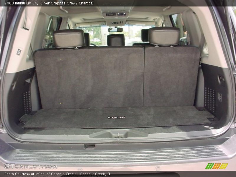 Silver Graphite Gray / Charcoal 2008 Infiniti QX 56