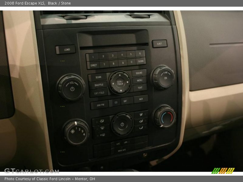 Black / Stone 2008 Ford Escape XLS