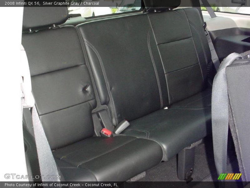Silver Graphite Gray / Charcoal 2008 Infiniti QX 56