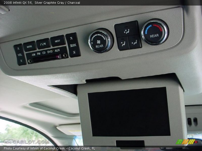 Silver Graphite Gray / Charcoal 2008 Infiniti QX 56
