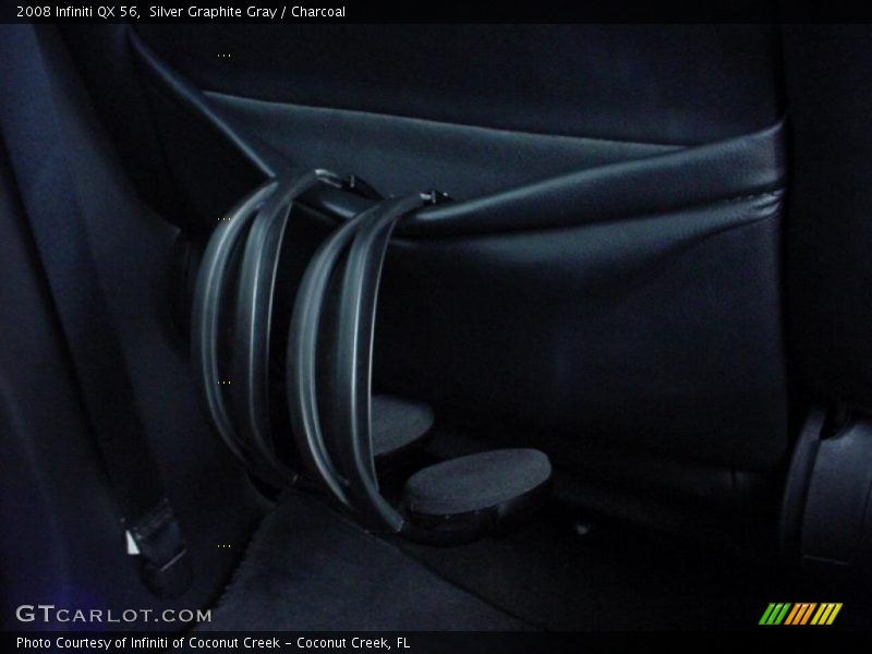 Silver Graphite Gray / Charcoal 2008 Infiniti QX 56