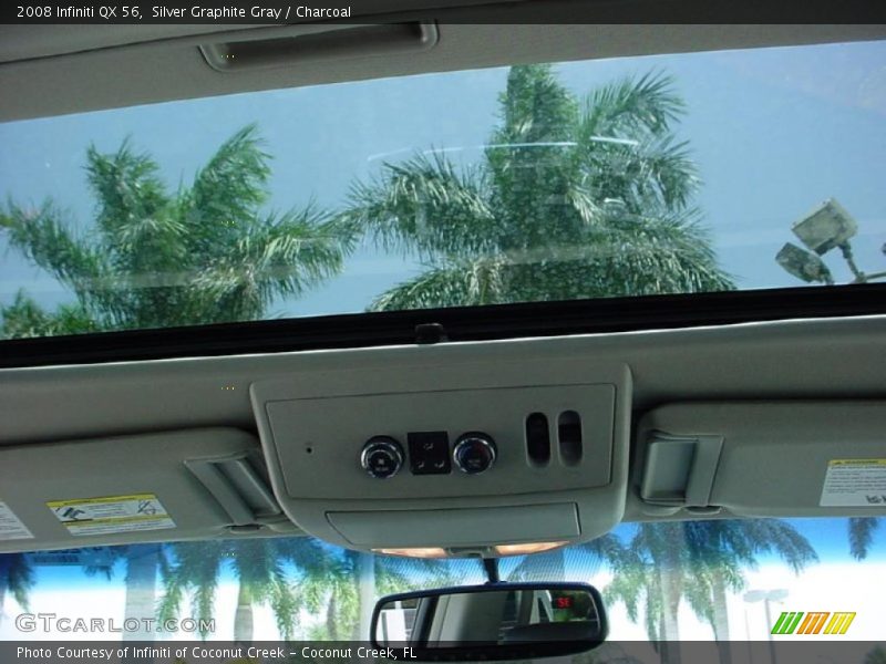 Silver Graphite Gray / Charcoal 2008 Infiniti QX 56