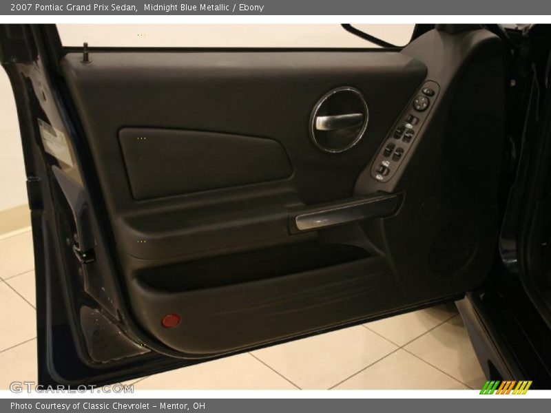 Midnight Blue Metallic / Ebony 2007 Pontiac Grand Prix Sedan